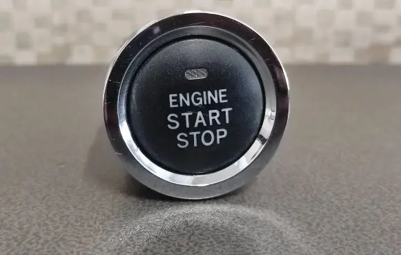 Engine start stop button switch