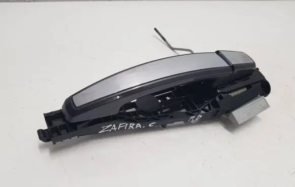 Opel Zafira C Front door exterior handle 14096401