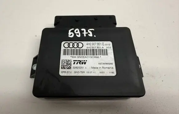 Audi A6 C7 Hand brake control module 4H0907801E 4H0907801A A2C53383282