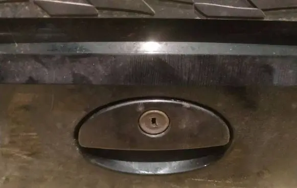 Mercedes-Benz A W168 Tailgate exterior lock 