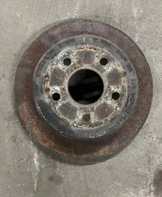 Rear brake disc