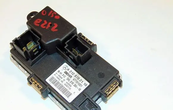 Mercedes-Benz E W212 Heater blower motor/fan resistor A2128702110 V7191001 5HL01038410