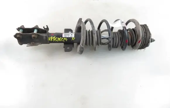 Front shock absorber with coil spring