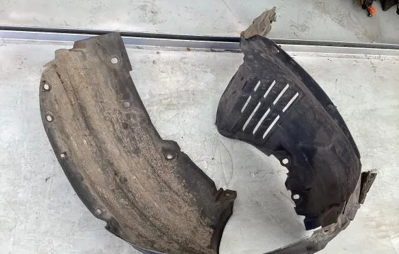 Mazda 3 I Front wheel arch liner splash guards