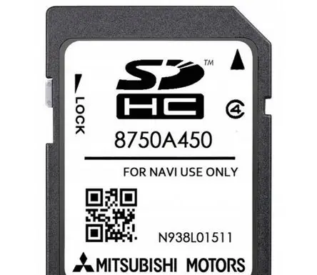 Mitsubishi Pajero Sport II Navigation maps CD/DVD 8750A450