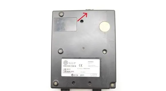 Volkswagen PASSAT B6 Bluetooth control unit module 5N0035730B