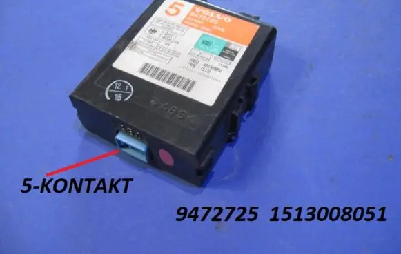 Volvo C70 Immobilizer control unit/module 9472725 1513008051