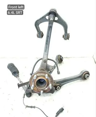 Front wheel hub spindle knuckle
