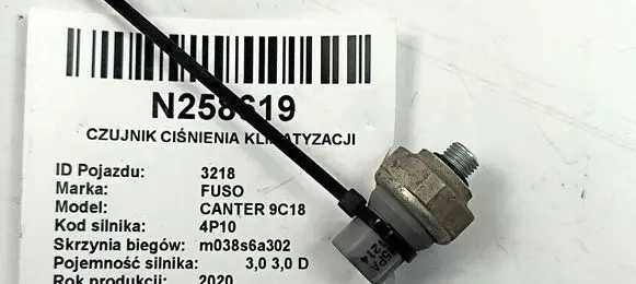 Mitsubishi Canter Air conditioning (A/C) pressure sensor 