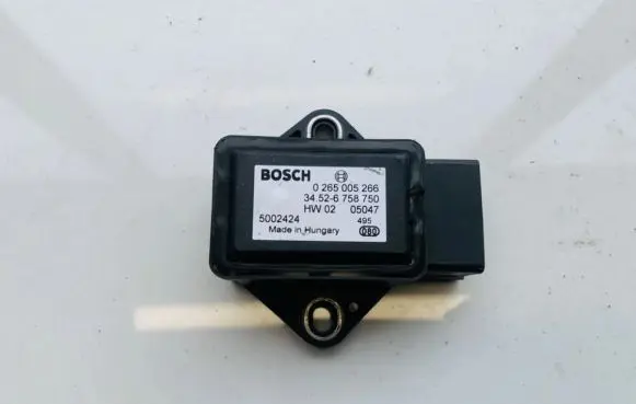 BMW 5 E60 E61 ESP acceleration yaw rate sensor 0265005266 34.52-6758750