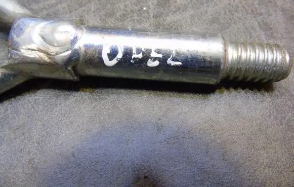 Opel Vectra C Towing hook eye 