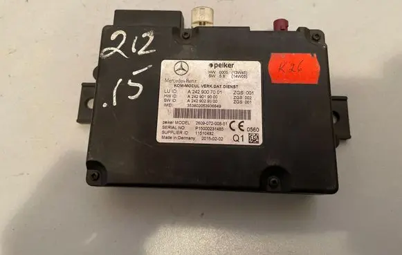 Mercedes-Benz E W212 Other control units/modules A2429007001