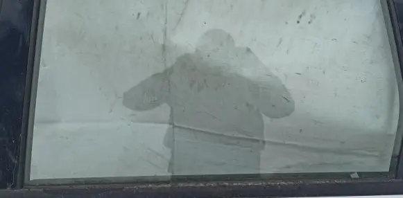 Mitsubishi Outlander Rear door window glass Sidabrine