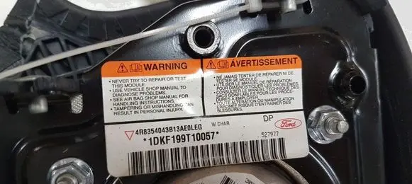 Jaguar S-Type Steering wheel airbag 4R8354043B13AE0LEG