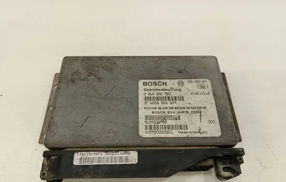 Peugeot 407 Gearbox control unit/module 0260002922 9659205980 9643926680