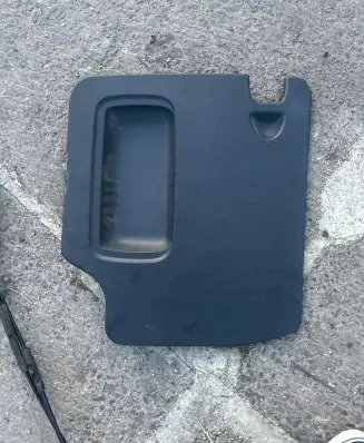 Rear door card panel trim