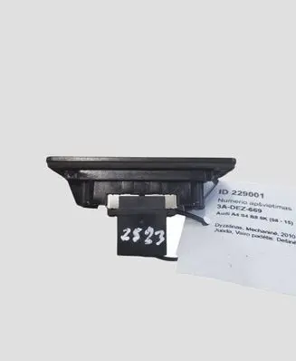 Audi A4 S4 B8 8K Number plate light 8T0943021