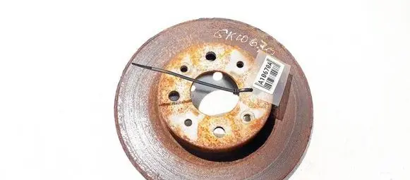 Alfa Romeo Mito Rear brake disc neventiliuojamas