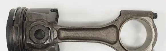 Opel Vectra A Piston with connecting rod 90531401