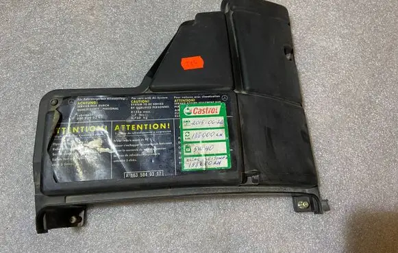 Mercedes-Benz ML W163 Fuse box set 1635400082 A1635400082
