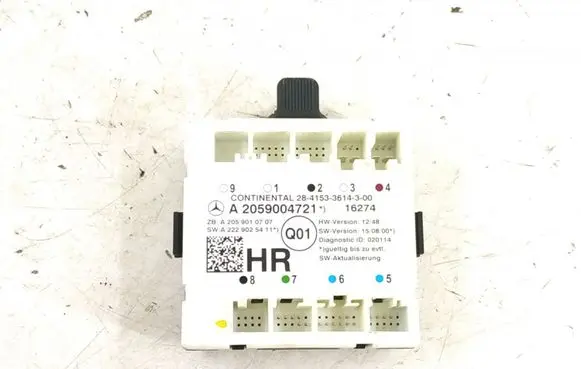 Mercedes-Benz C W205 Door control unit/module 2059004721 A2059004721