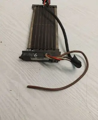 Peugeot 406 Electric cabin heater radiator 658350Gk