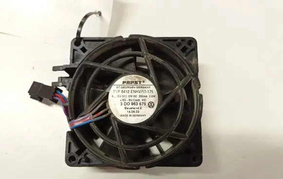 Volkswagen Phaeton Seat fan/blower 3D0963575