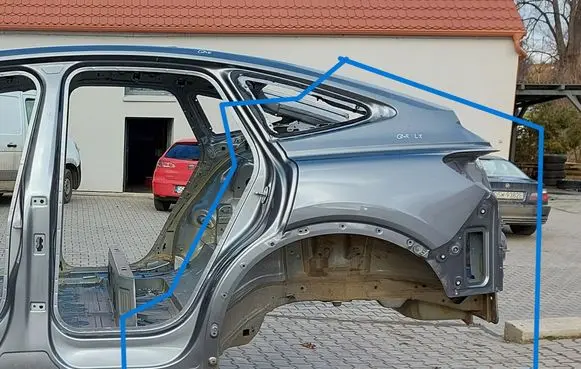 Audi Q4 Sportback e-tron Rear quarter panel 