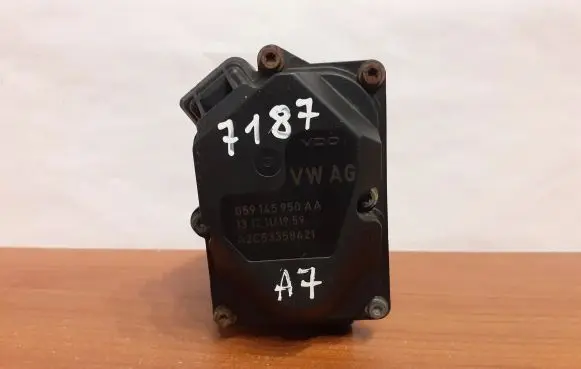 Audi A7 S7 4G Throttle valve A2C53358421 7187