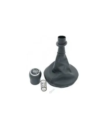 Volkswagen Multivan T5 Gear lever shifter trim leather/knob 7H0711113F 63SKV486 7H0711113
