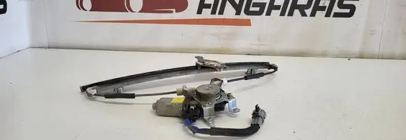 Front door window regulator with motor