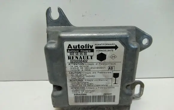 Renault Kangoo I Airbag control unit/module 8200098402 600589600
