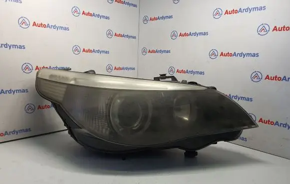 BMW 5 E60 E61 Headlight/headlamp 7165568 63127165568