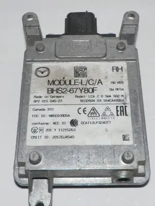 Mazda 3 II Distronic sensor radar 6PZ01104525 BHS2-67Y80F