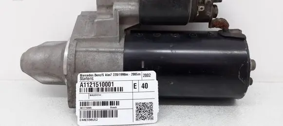 Mercedes-Benz S W220 Starter motor A1121510001