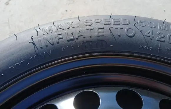 Ford Focus R15 spare wheel JX7C-1015-BAA