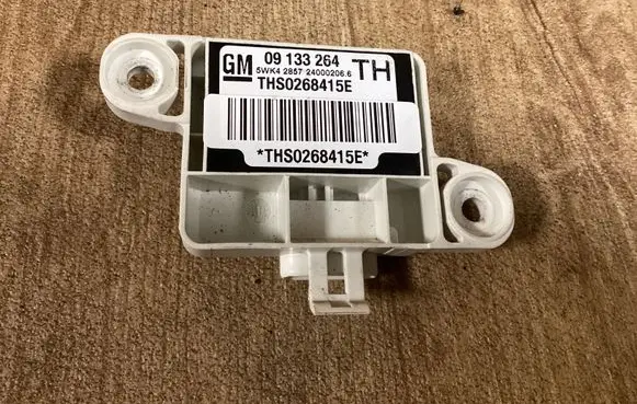 Airbag deployment crash/impact sensor