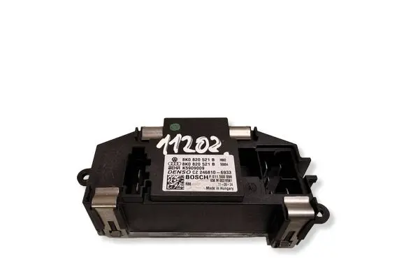 Audi A4 S4 B8 8K Heater blower motor/fan resistor 8K0820521B