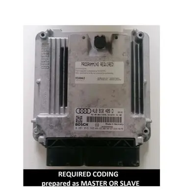 Audi Q7 4L Engine control unit/module ECU 4L0910409D 0281015165 4L0910409
