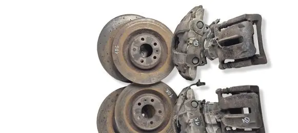 Audi A6 S6 C7 4G Brake discs and calipers set 