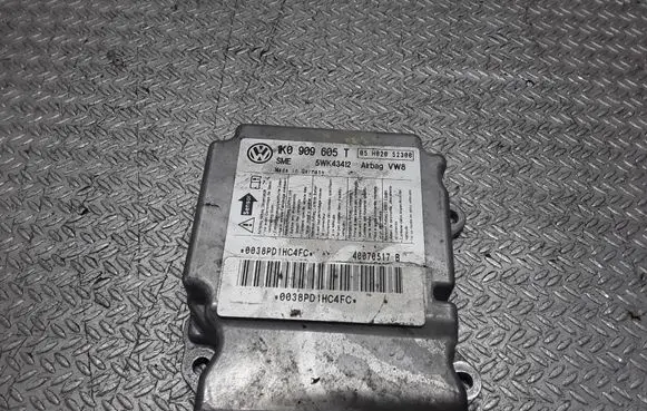 Volkswagen Golf V Airbag control unit/module 1K0909605T 5WK43412