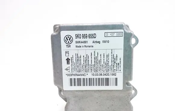 Volkswagen Golf VI Airbag control unit/module 5K0959655D