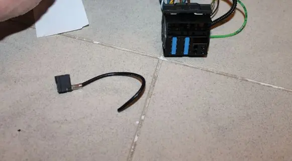 BMW 3 E90 E91 Sound system wiring loom 1241766 6975013