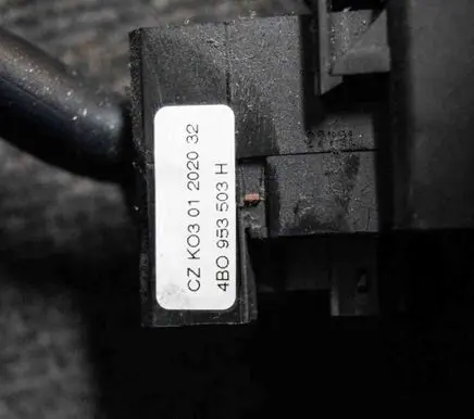 Volkswagen PASSAT B5 Indicator stalk 8L09535134B0953503