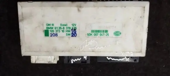BMW 5 E39 Comfort/convenience module 61358378635 61.35-8378635