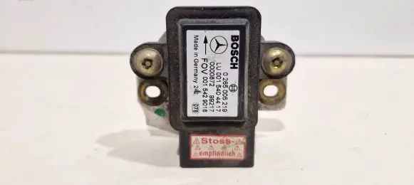Mercedes-Benz E W210 ESP acceleration yaw rate sensor 0015429018 0000872 0265005219