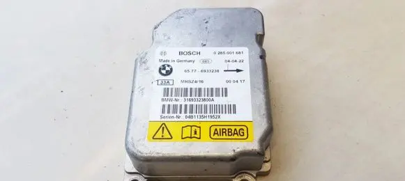 BMW X5 E53 Airbag control unit/module 0285001681 65.77-6962530