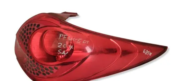 Peugeot 207 Rear/tail lights 9680157980