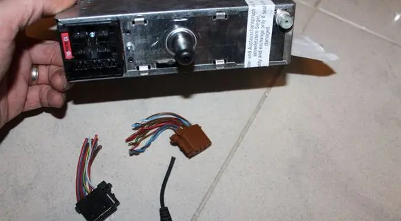 Volkswagen Sharan Sound system wiring loom 