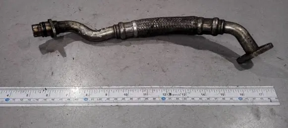 Audi A6 S6 C5 4B Turbo turbocharger oiling pipe/hose 078145736B